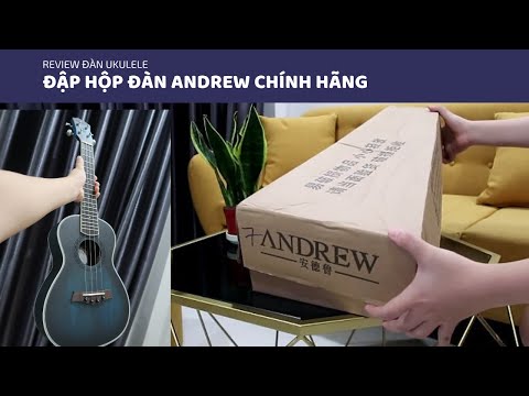 [REVIEW ĐÀN] Đập hộp đàn Ukulele Andrew chính hãng đẹp nhất ♥
