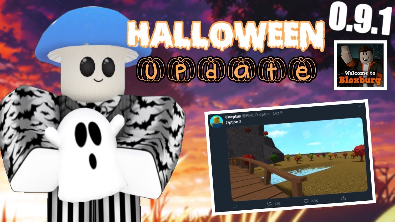 Halloween Update Treats Decorations Candy More Bloxburg Youtube - coeptus rbx coeptus twitter
