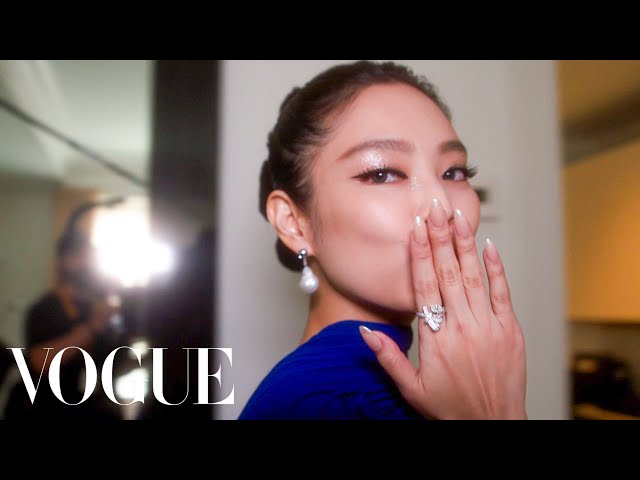 Jennie Gets Ready for the Met Gala | Last Looks | Vogue class=