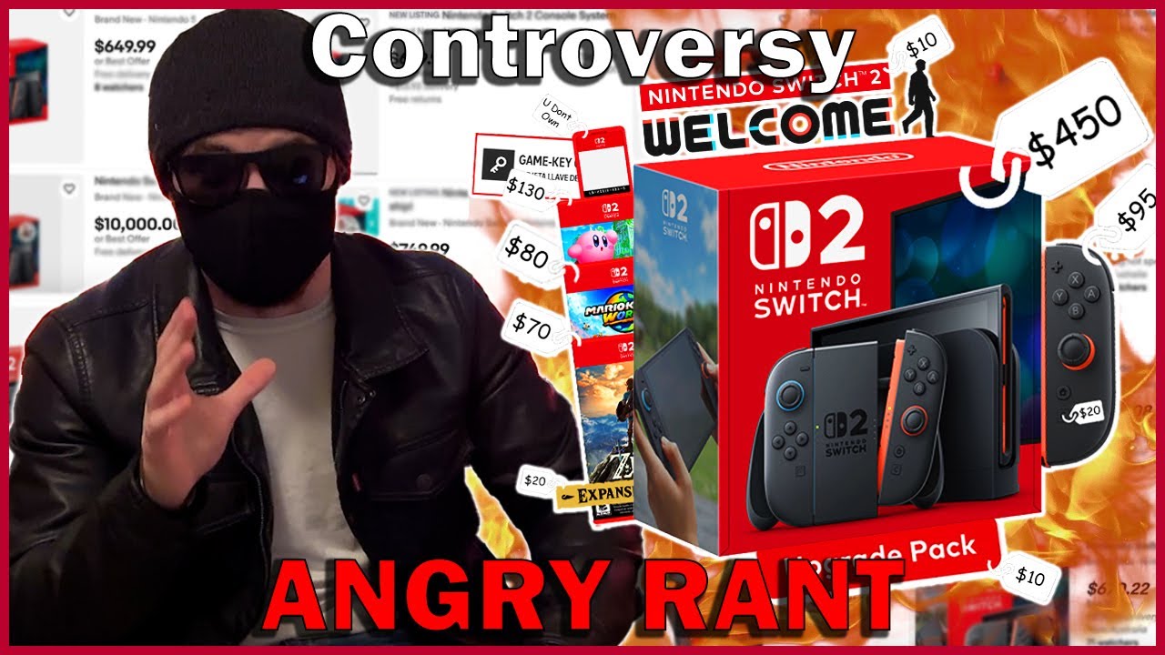 The Switch 2 will RUIN Gaming [Full Controversy Explained] (Angry Rant)