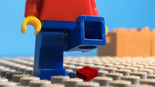 Lego Man steps on a Lego screenshot 3