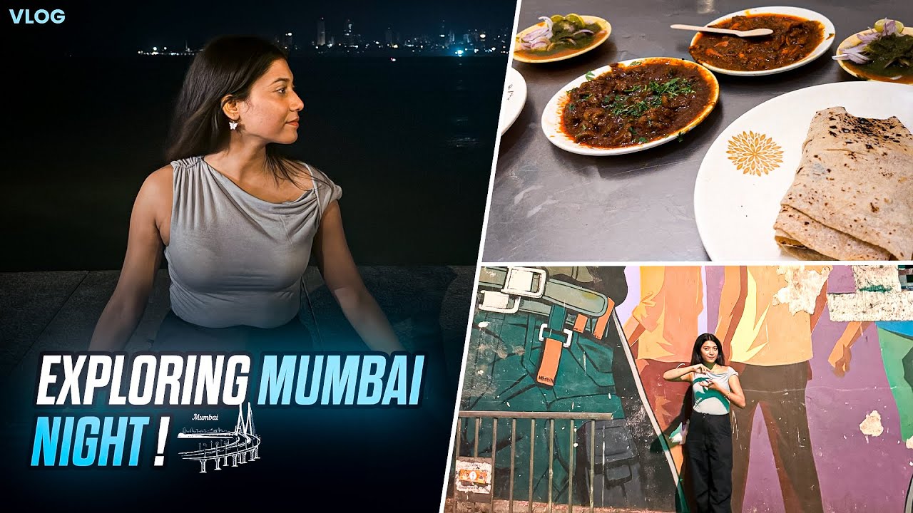 Nightout in "The city of Dreams"✨| Day 2 in Mumbai😊|  Vlog 8💕 #vlog #travelvlog #mumbai