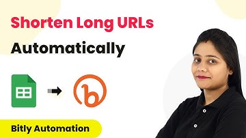 How to Shorten URLs using Pabbly Connect - Bitly Automation