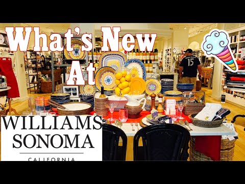 What's New at Williams Sonoma 2022 | Kitchenware, Ice Cream Maker, Appliances, Kitchen Tools & More