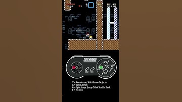 Mario Kaizo Tips - Test #5 (2 of 2) | SMW Kaizo: Learn 2 Kaizo | NeXuS15 | #shorts