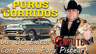 El Coyote y Su Banda Tierra Santa ( 30 Exitos )  Puros Corridos Con Banda Para Pistear