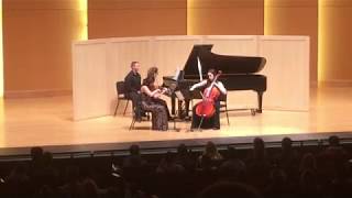 beethoven, piano trio in d major, op. 70, no. 1, -ghost-, mvt. 1