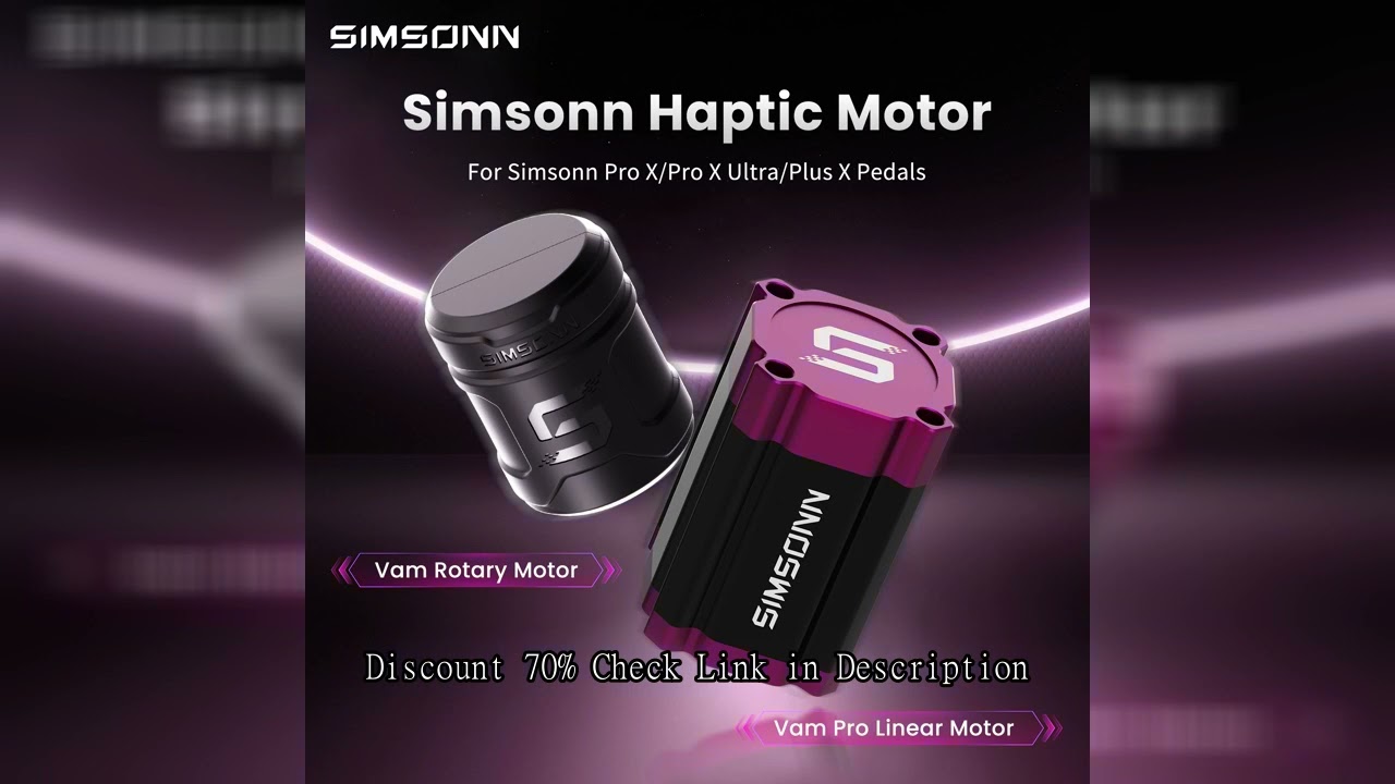 SIMSONN VAM and VAM Pro Linear Motor Haptic Reactor for the Pro X Ultra Pedal and Plus X Pedal for V