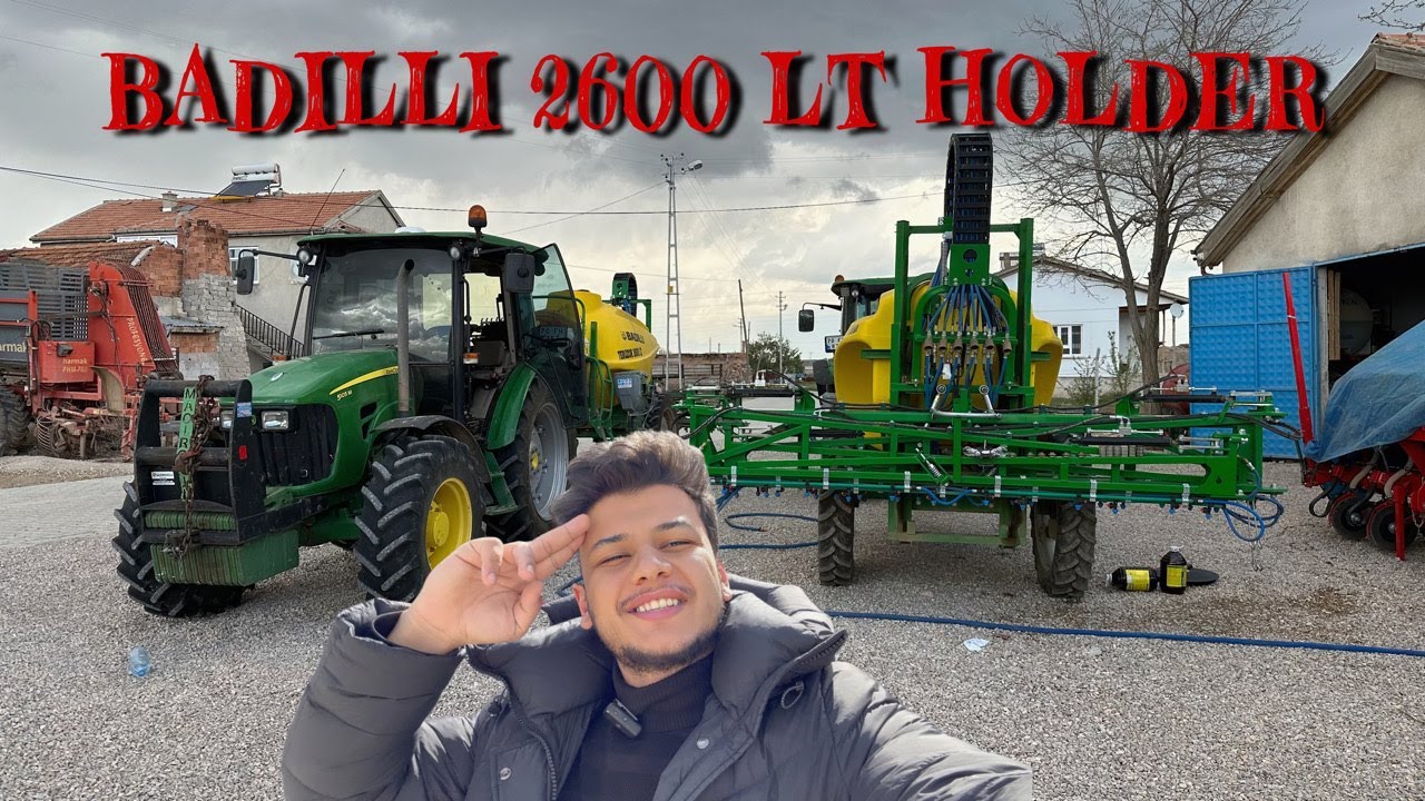 BADILLI HOLDER İNCELEMESİ/ BADILLI İLAÇ ATMA MAKİNESİ İLE MISIR TARLASINA İLAÇ ATIYORUZ