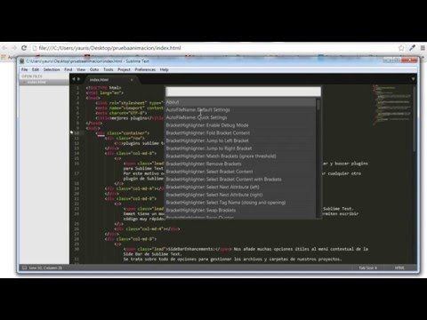 plugin recomendados sublime text 3