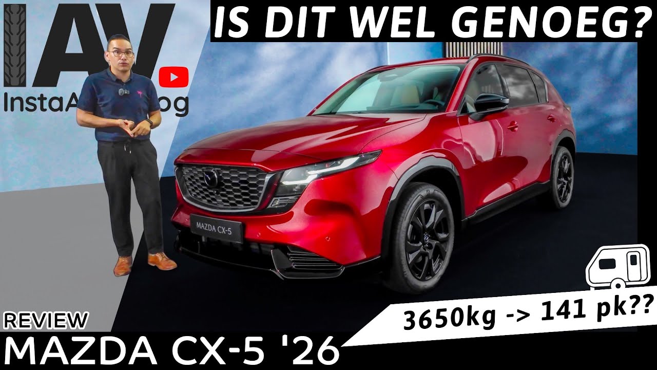 De nieuwe Mazda CX-5 | Knappe kar met (voor nu) techniek van gisteren