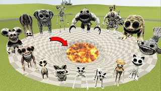 DESTROY NEW ZOONOMALY MONSTERS FAMILY in BIG FUNNEL - Garry's Mod
