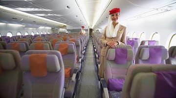Airbus A380 Cabin Tour | First | Business | Economy | Emirates airline