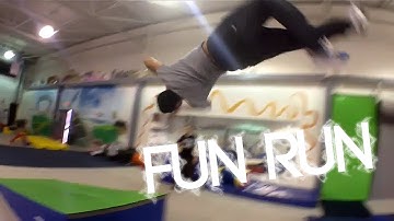 Fun Run | Dive 180 Cart Swing Backflip Pop Side, Monkey Up 360 Dive Roll, Shoulder Pop Pre Side Flip