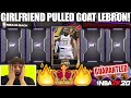 MY GIRLFRIEND PULLED GOAT LEBRON JAMES WITH GUARANTEED GALAXY OPALS IN NBA 2K20 MYTEAM PACK OPENING