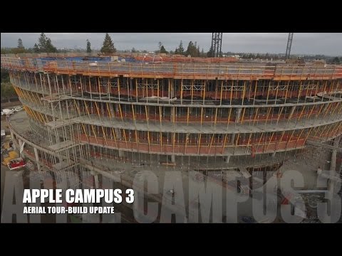 APPLE CAMPUS 3 BUILD UPDATE [[4K]]