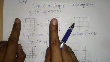 Image Enhancement using logical operator in Hindi from education Arena by Rohit Prajapati.