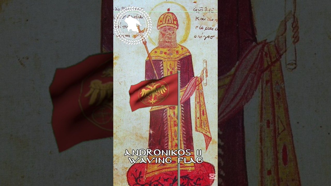 Andronikos II Waving Flag