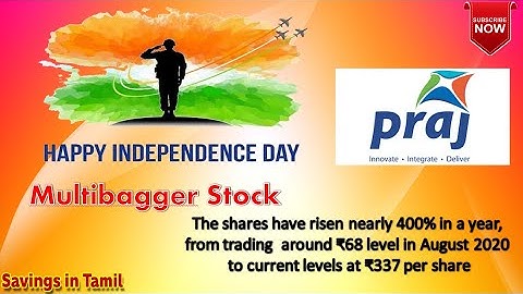 Praj Industries Complete Analysis in Tamil | Multibagger Stock |stock risen nearly 400% in a year,