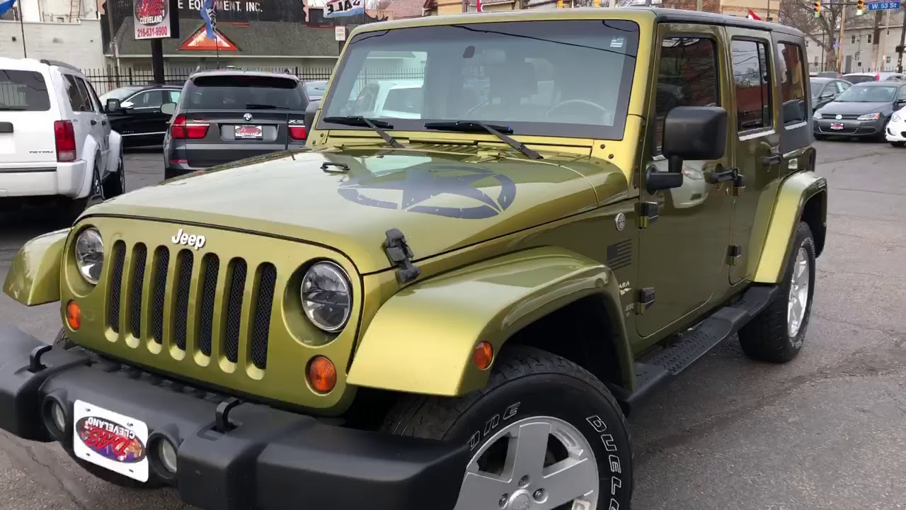 2009 Jeep Wrangler Used Car Cleveland, OH Diversified Auto Sales YouTube