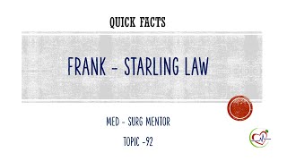FRANK   STARLING LAW