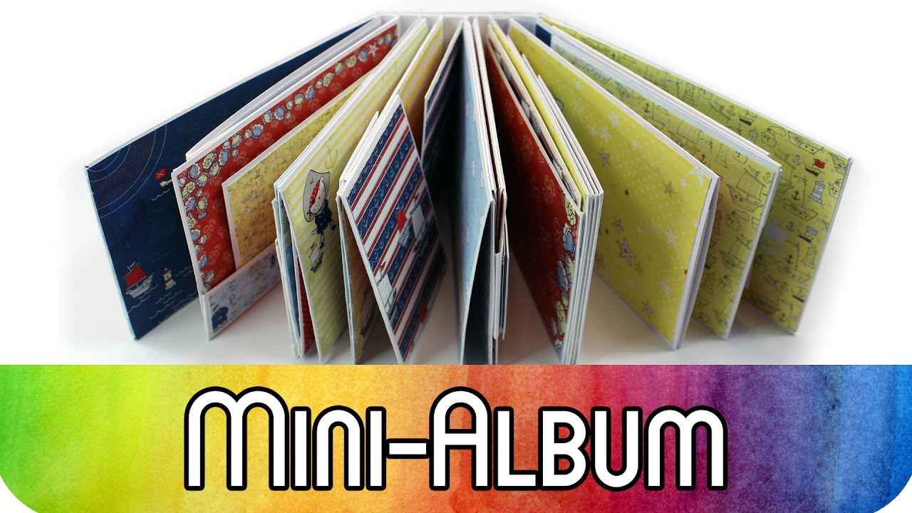 How-to Scrapbook Tutorial: Mini-Album 