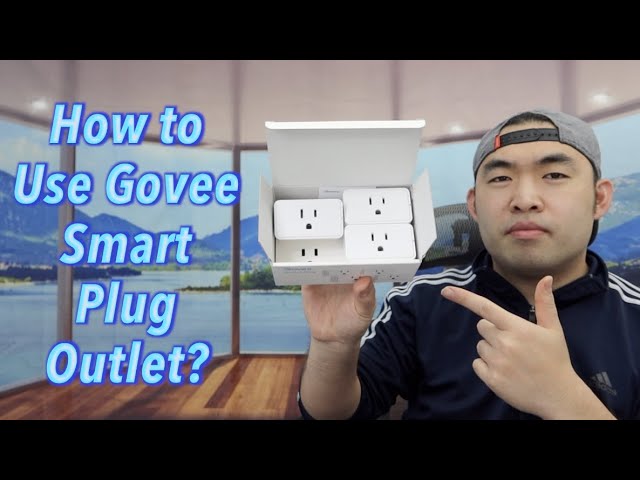 Govee Smart Plug, WiFi Bluetooth Outlet 1 Pack Work with Alexa and