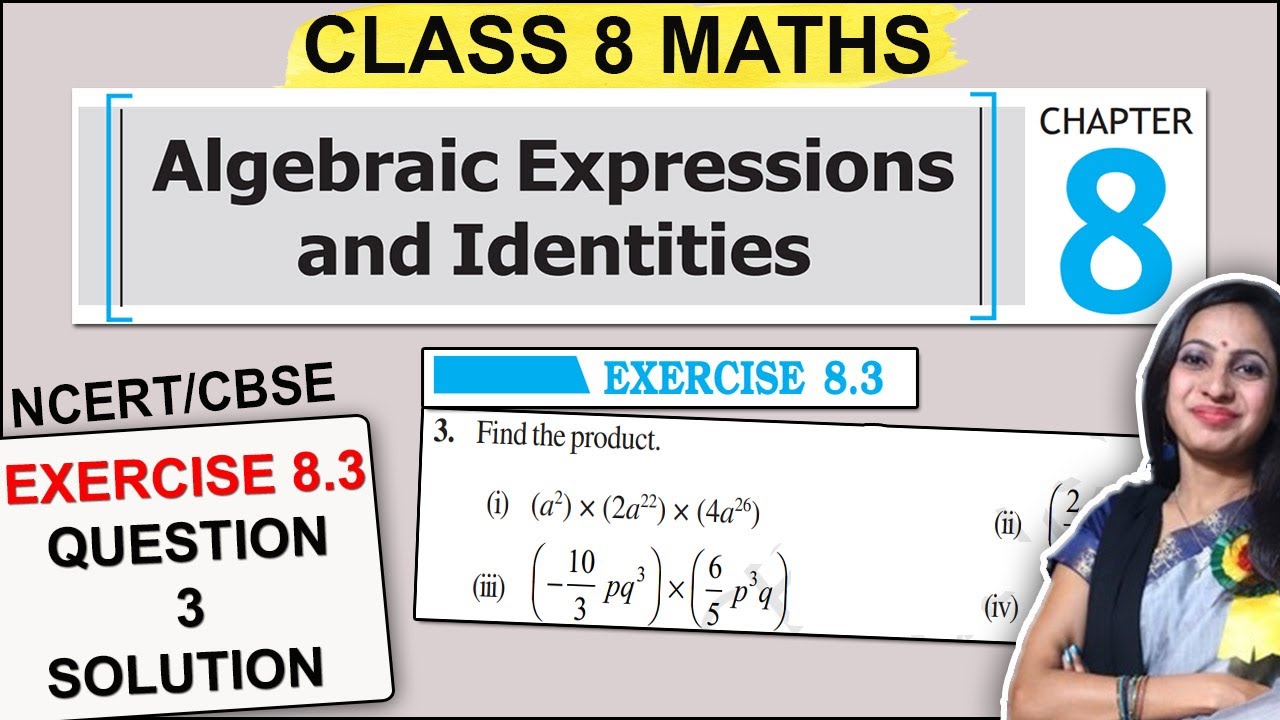 Class 8 Maths | Exercise 8.3 Question 3 Solution | 8th Class Math ...