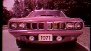 1971 Plymouth Cuda TV Commercial - Best Quality Video