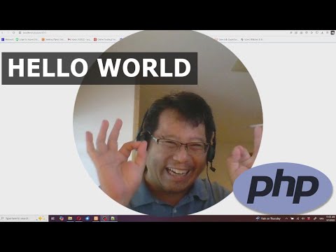 The Simplest PHP Hello World Tutorial Video in 2025 - YouTube