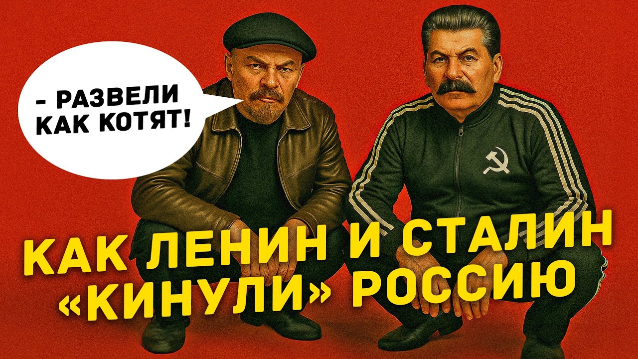 КАК ЛЕНИН И СТАЛИН КИНУЛИ РОССИЮ 🎬 фильм  @hrendyabliki ​