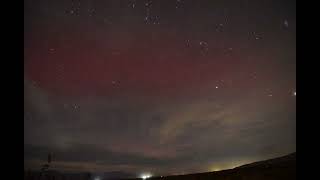Aurora Time-lapse in Red Rock Canyon