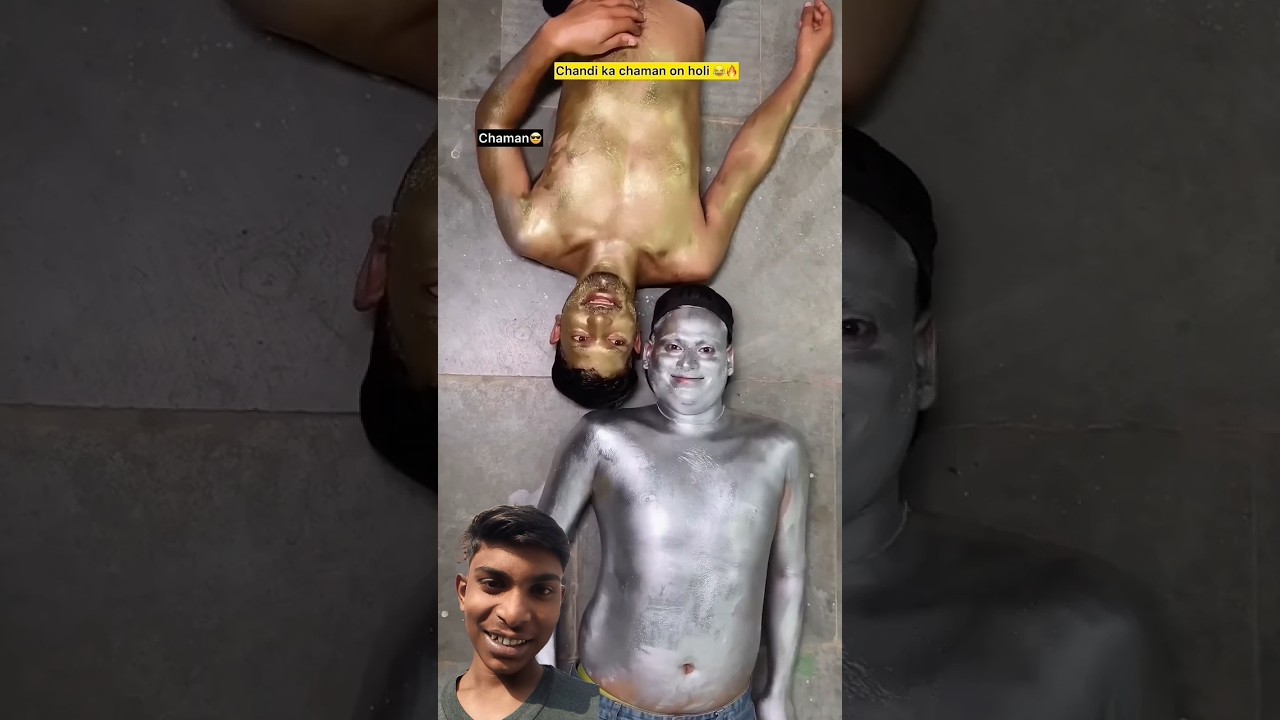 Chandi ka chaman on holi indian family 