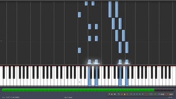 Czerny Exercise 21 from Practical Method for Beginners at 70BPM in Synthesia