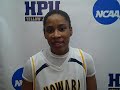 HPU's Brittany Roberson on semifinal win over UTD.MP4