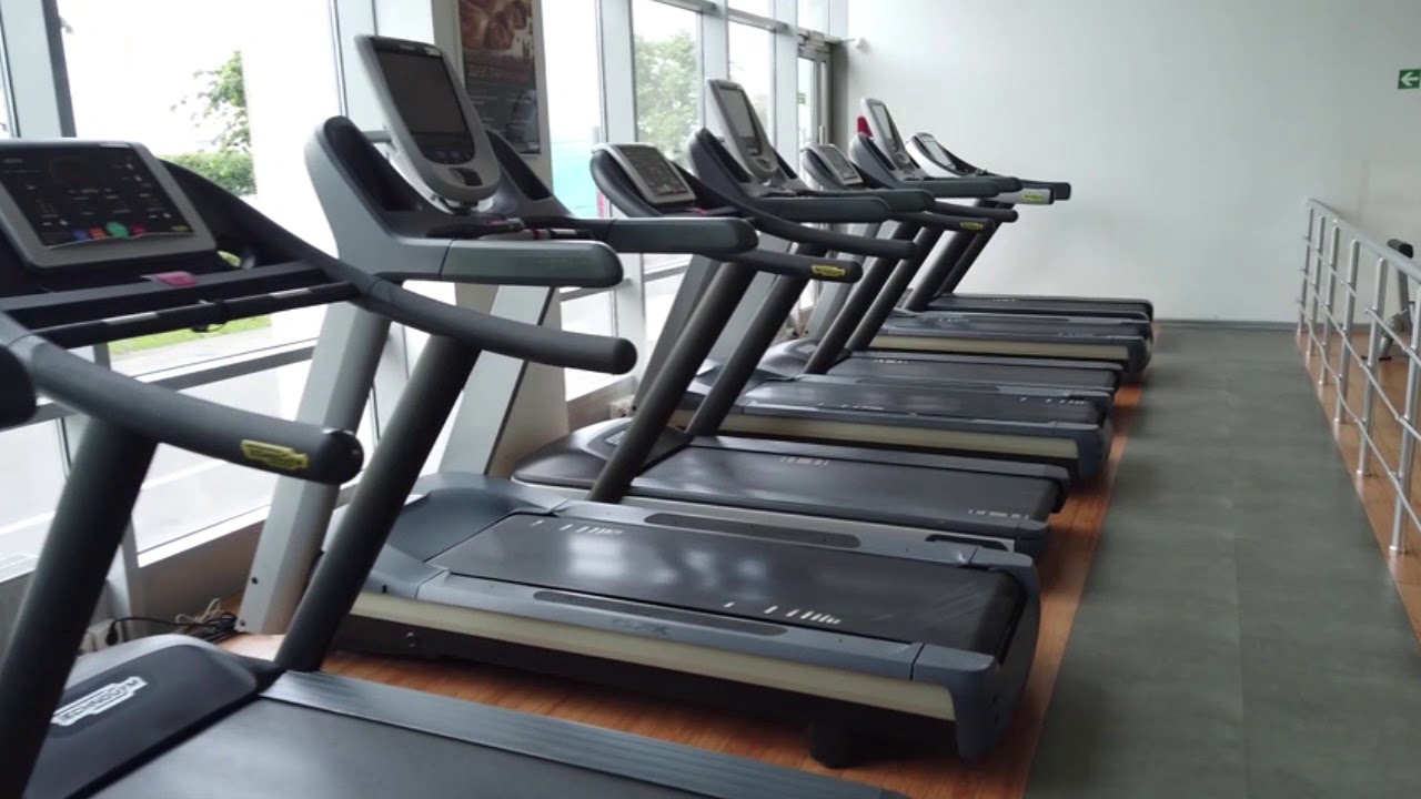 Фитнес - центр NEWTONE - Студия GYM - YouTube