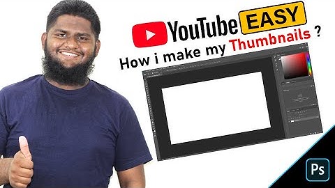 How I Make My YouTube Thumbnails - Photoshop Tutorial - Urdu/Hindi 2020
