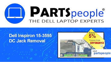 Dell Inspiron 15-3595 (P75F012) DC Jack How-To Video Tutorial