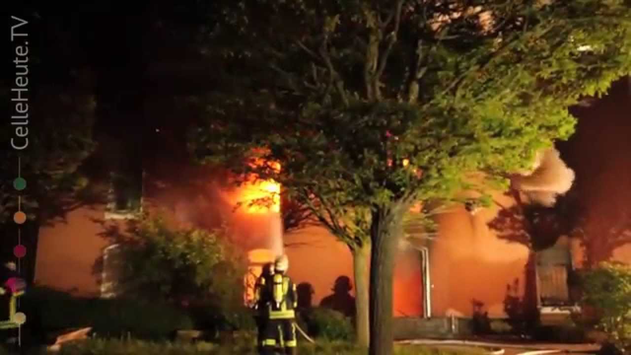 Großfeuer in Celle - Polizei ermittelt wegen Brandstiftung (CHTV - CelleHeute)