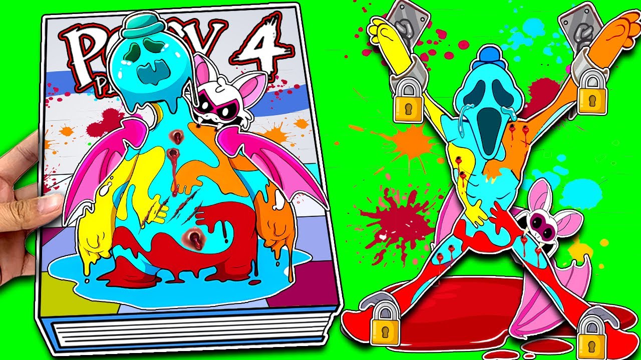 Making POPPY PLAYTIME 4 Game Book + (Doey Squishy) ep 7