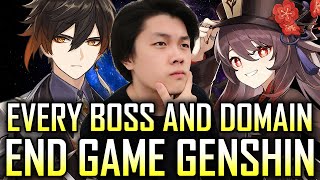 AR56 End Game - Killing EVERY BOSS and EVERY ARTIFACT DOMAIN | Genshin Impact
