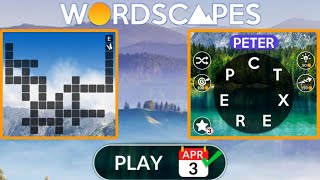 Wordscapes Daily Puzzle April 3, 2023