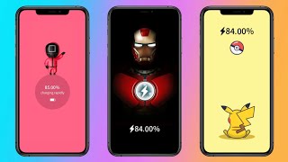 Enable IRON MAN⚡PIKACHU charging🔋animation | Charging Animation | Brain Of Tech screenshot 2