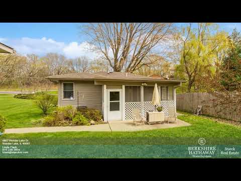 4807 Wonder Lake Dr, Wonder Lake, IL home video tour