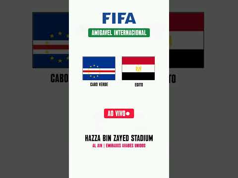 الرأس الأخضر ضد مصر مباراة ودية دولية استاد هزاع بن زايد مباشر