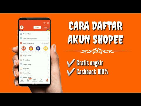 CARA DAFTAR AKUN SHOPEE TERBARU