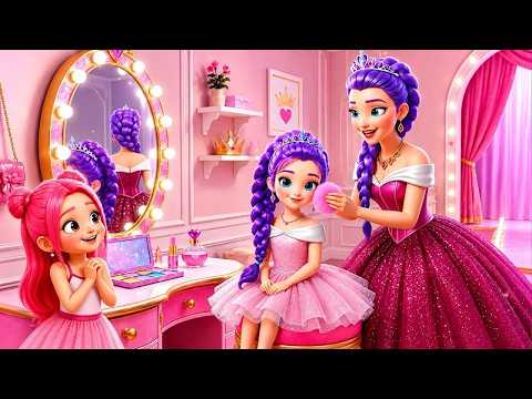 😱👗 Rumi Transforms Mom’s Dress Into a Stunning New Outfit! Creative Fashion Lesson 💄🫶