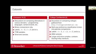 EC'24 Workshop Talk: LLM-powered Preference Learning from Natural Language