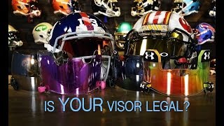 When Are Tinted Visors Legal For Football?