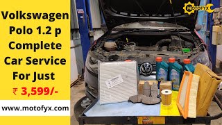 Volkswagen Polo Car Service Cost Starting At ₹ 3,599 | Genuine Spare Parts | 60 Day Service Warranty